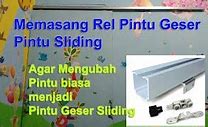 Cara Memasang Rel Pintu Sliding